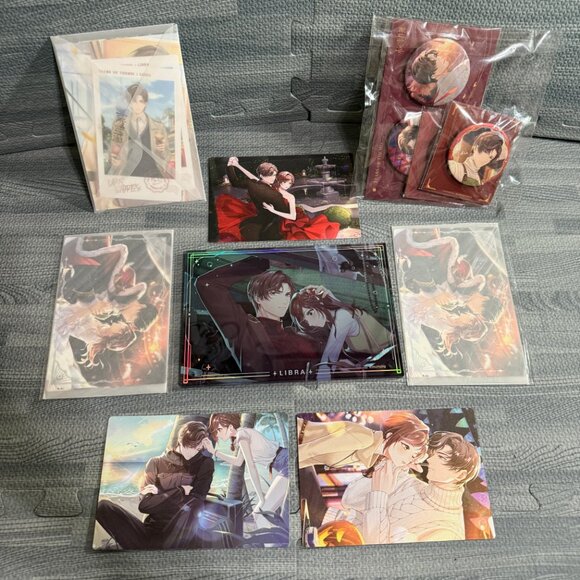 Tears of Themis Artem Wing 2021 Birthday Box, Acrylic Board, Photo Cards, & Pins - Picture 2 of 3